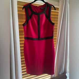 Guess Red Dress w/ Black Trim Size 14